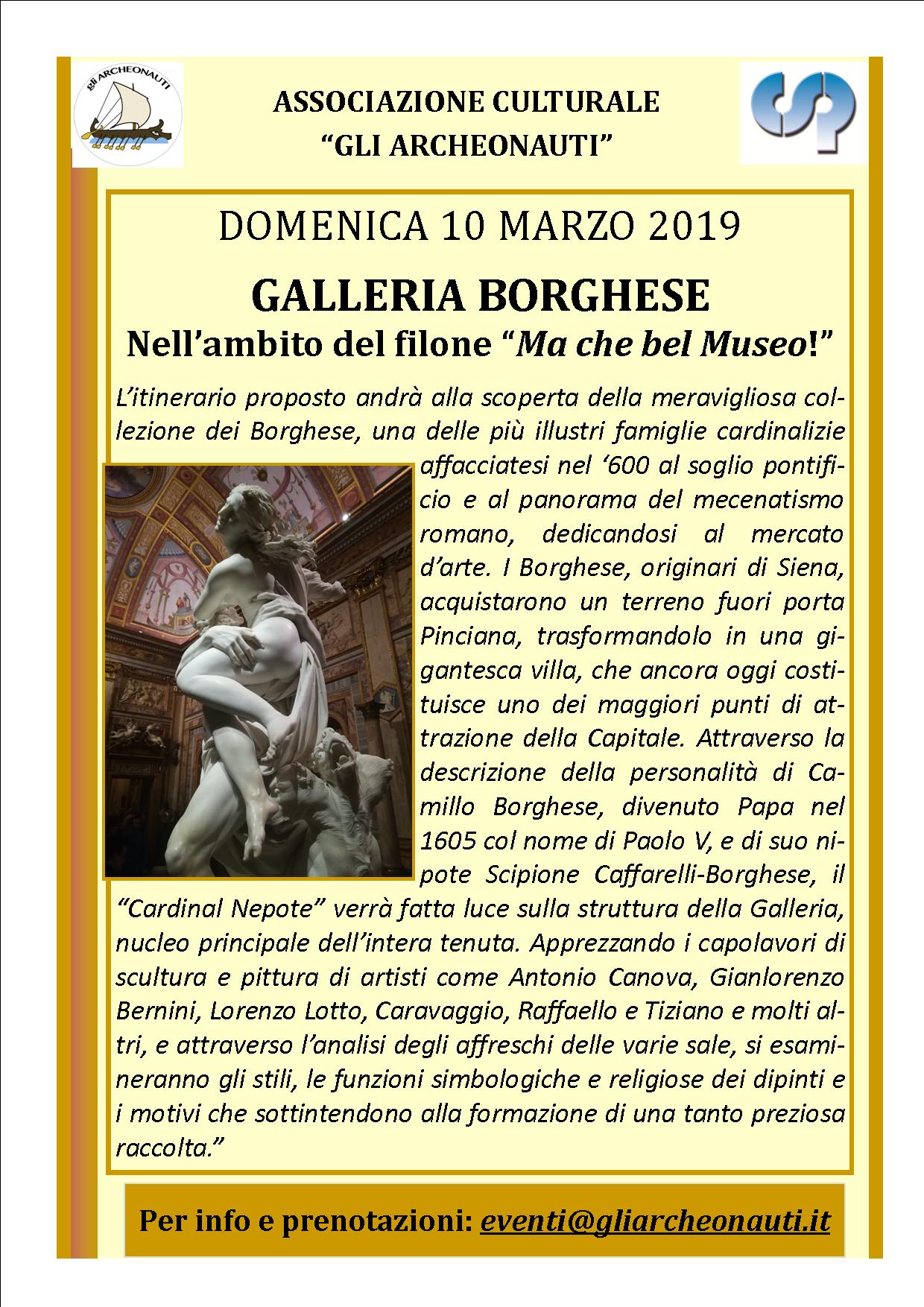 Galleria Borghese Archeonauti